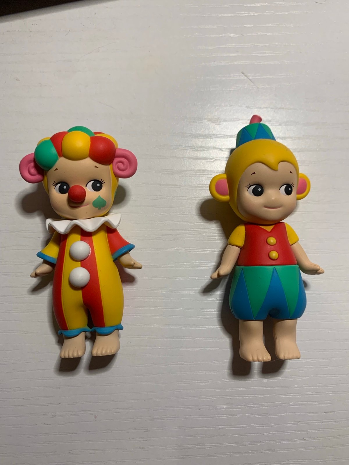 Clown Sheep and Monkey Sonny Angel