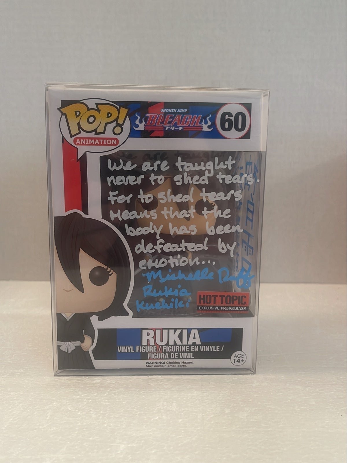 Rukia signed funko pop