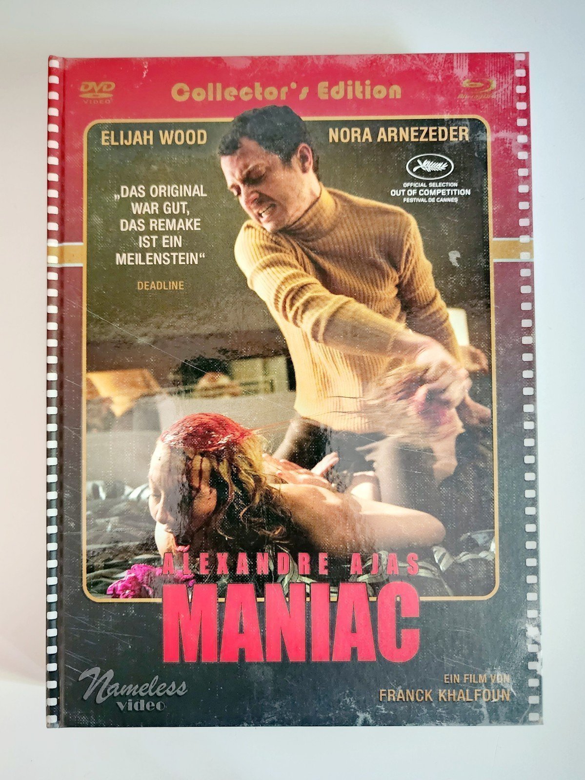 Maniac (2012) Mediabook: 4K, Blu Ray, DVD Like New Mint Ger Import Ships in Box