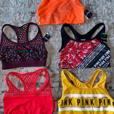 victoria’s secret PINK sports bra lot
