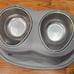 Weather Tech Pet Comfort Dog Bowls (2) and Raised Feeder