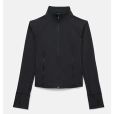 NWT Girlfriend Collective Black Estrella Fitted Jacket size S