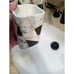 Bathroom Accessories Set Complete, 4 Piece Marble Pattern Bath Sets