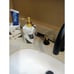 Bathroom Accessories Set Complete, 4 Piece Marble Pattern Bath Sets