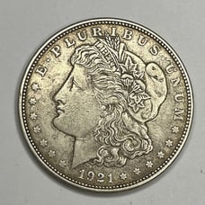 1921-D U.S. Silver Morgan Dollar
