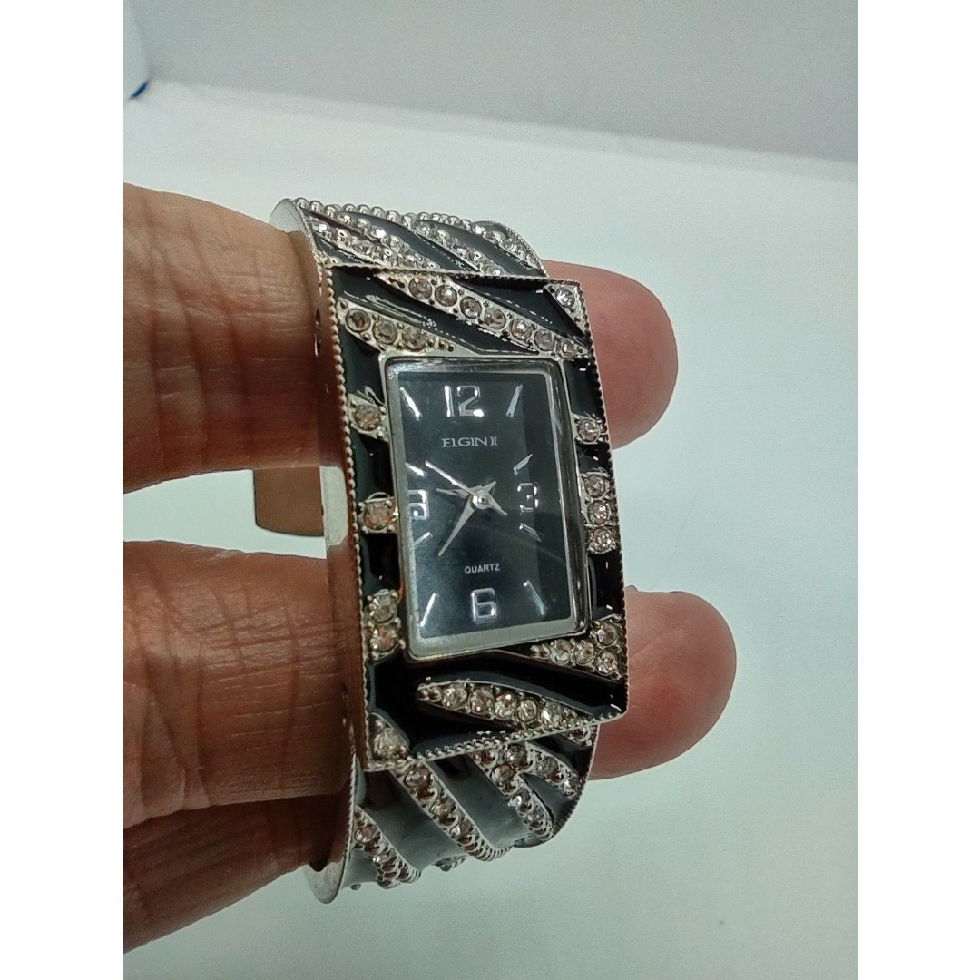 Elgin II Vintage Women's Cuff Bracelet Watch ELL1016SR