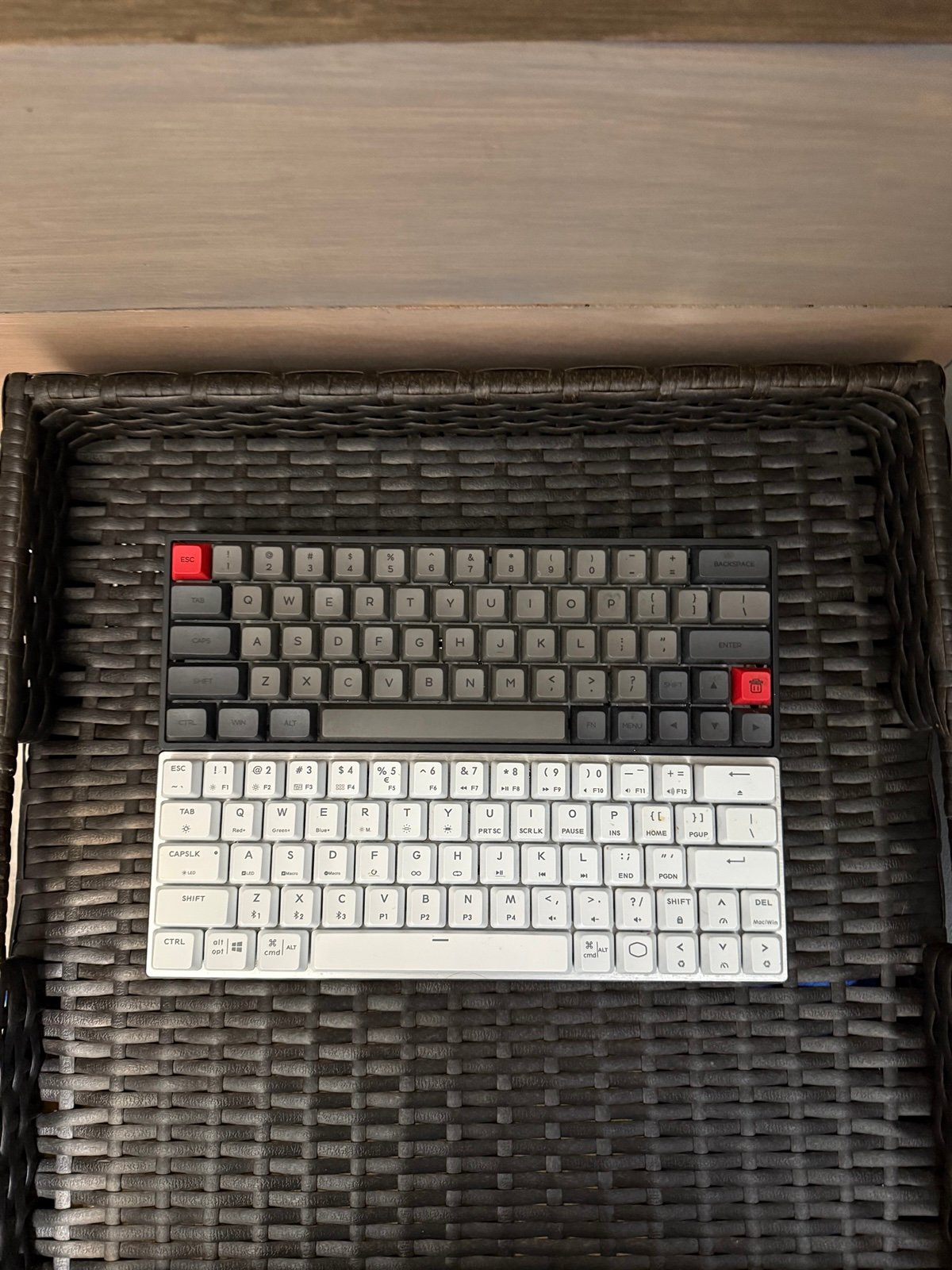two gaming keyboards