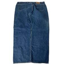 Vintage Levis 505 Jeans 44x30 Mens Orange Tab Light Wash 90s