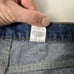 Vintage Levis 505 Jeans 44x30 Mens Orange Tab Light Wash 90s