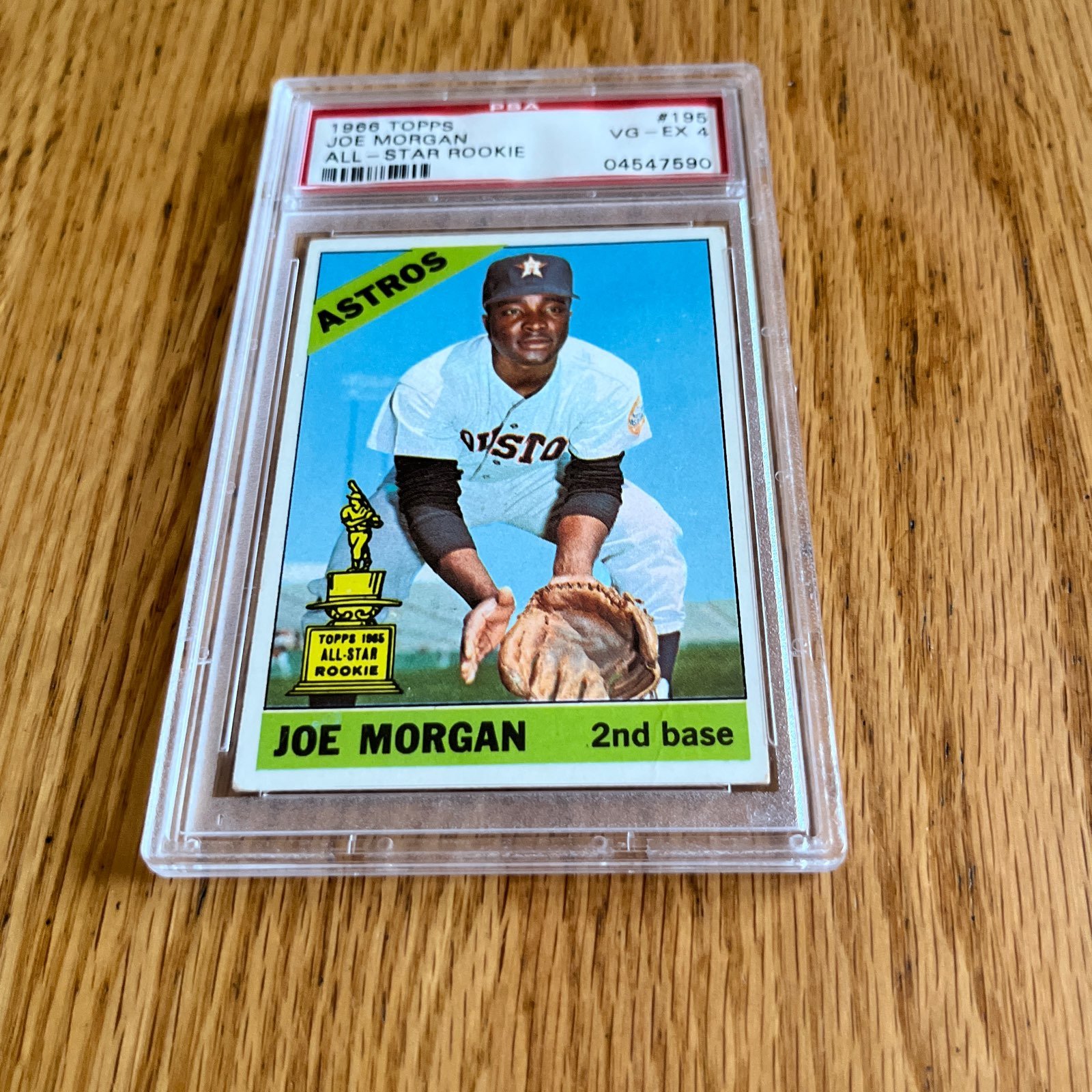 1966 Topps Joe Morgan Card