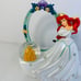 DISNEY PRINCESS LITTLE MERMAID ARIEL PICTURE FRAME DISNEYLAND RESORT SNOW GLOBE