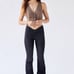 BDG Urban Outfitters Ruched V Front Flare Jeans