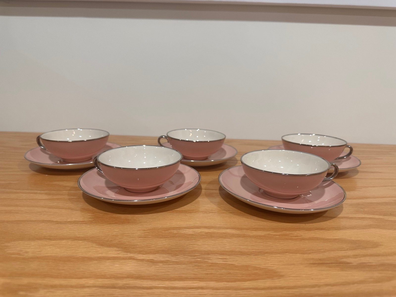 For Zaria Only Franciscan China Teacups and Saucers