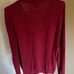 Lacose V neck sweater size 6