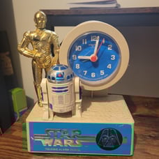 Star wars talking alarm clock (1980)