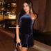RARE!!! ZARA Velvet Short Dress