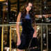 RARE!!! ZARA Velvet Short Dress