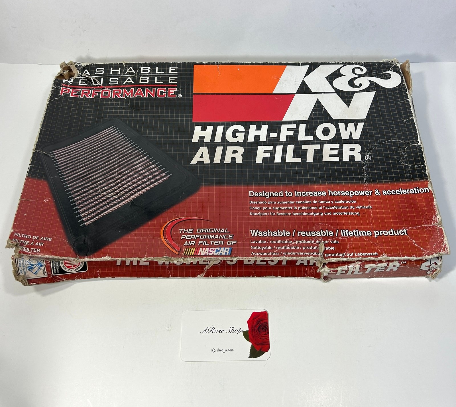 K&N 33-5049 Replacement High Performance Air Filter