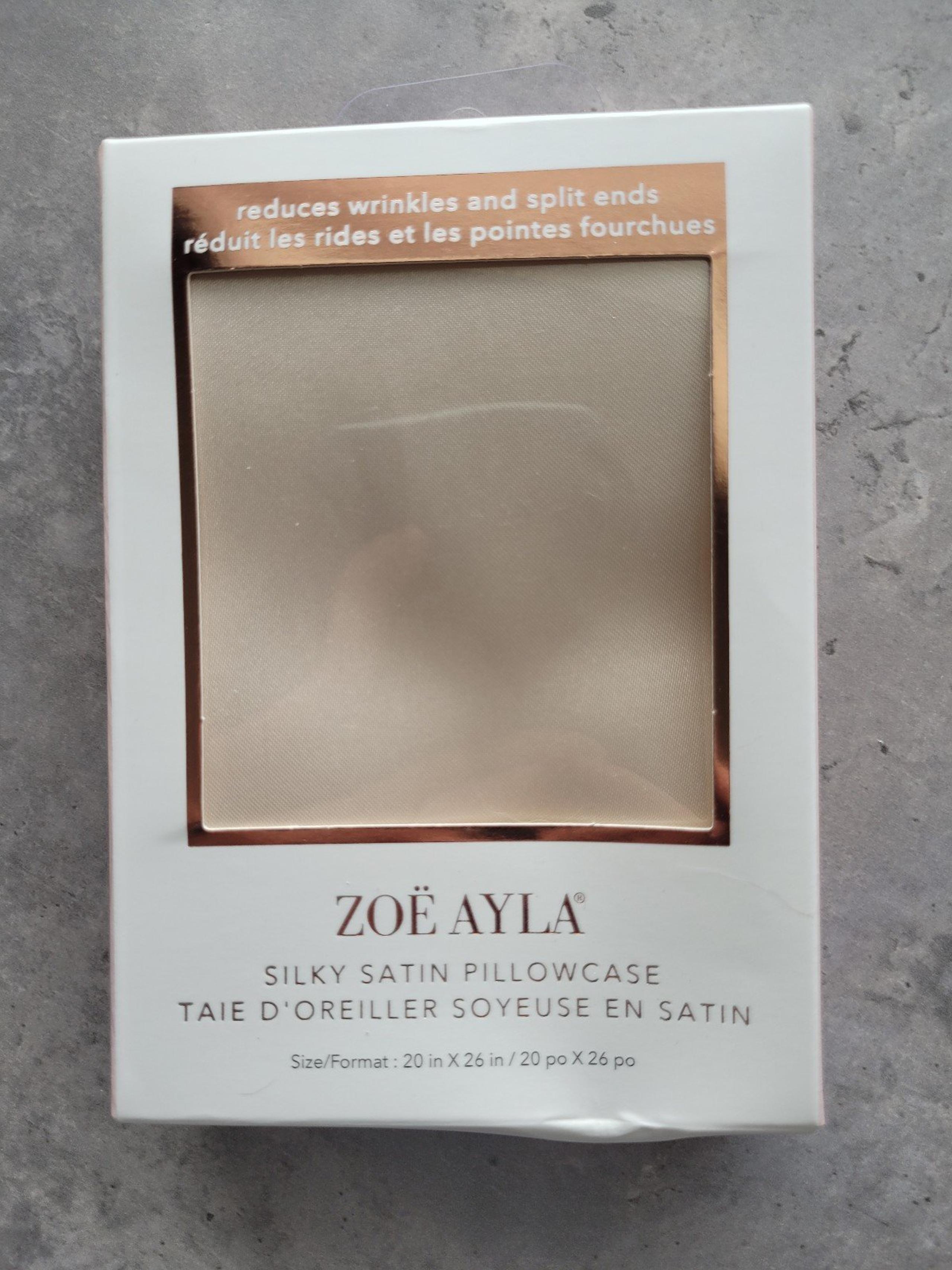 Zoe Ayla Silky Satin Pillowcase