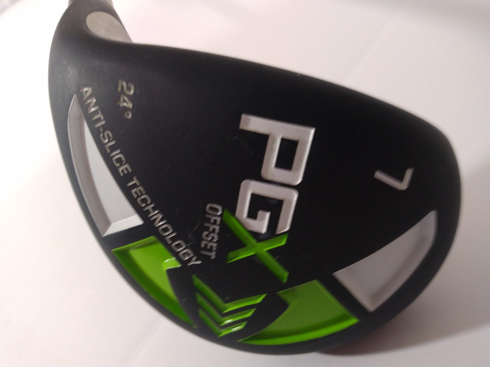 Pinemeadow PGX Offset 7 Wood Driver Graphite Left Handed 24 Degree