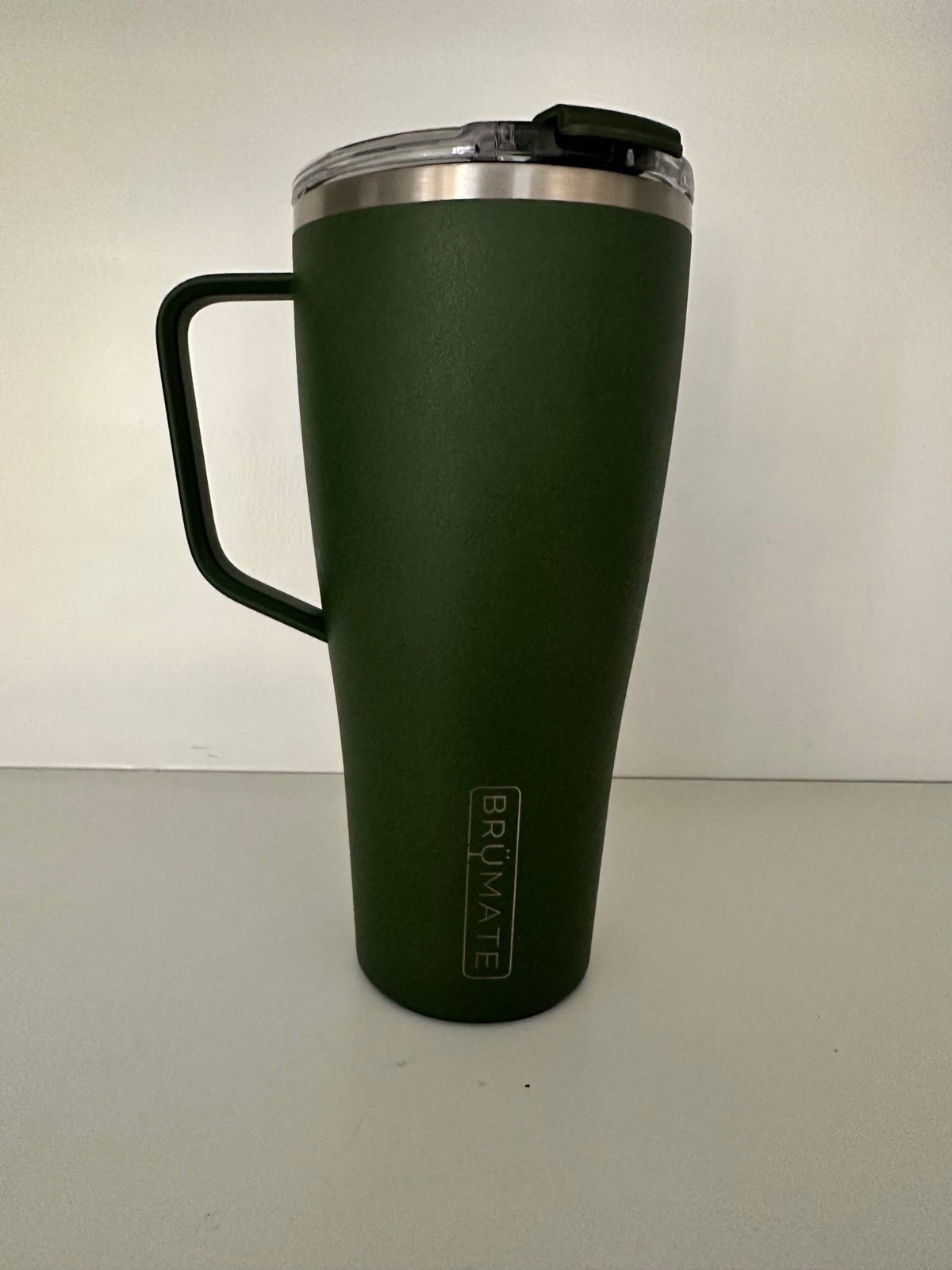 BruMate 32 oz Toddy XL Matte Olive BPA Free Vacuum Insulated Mug