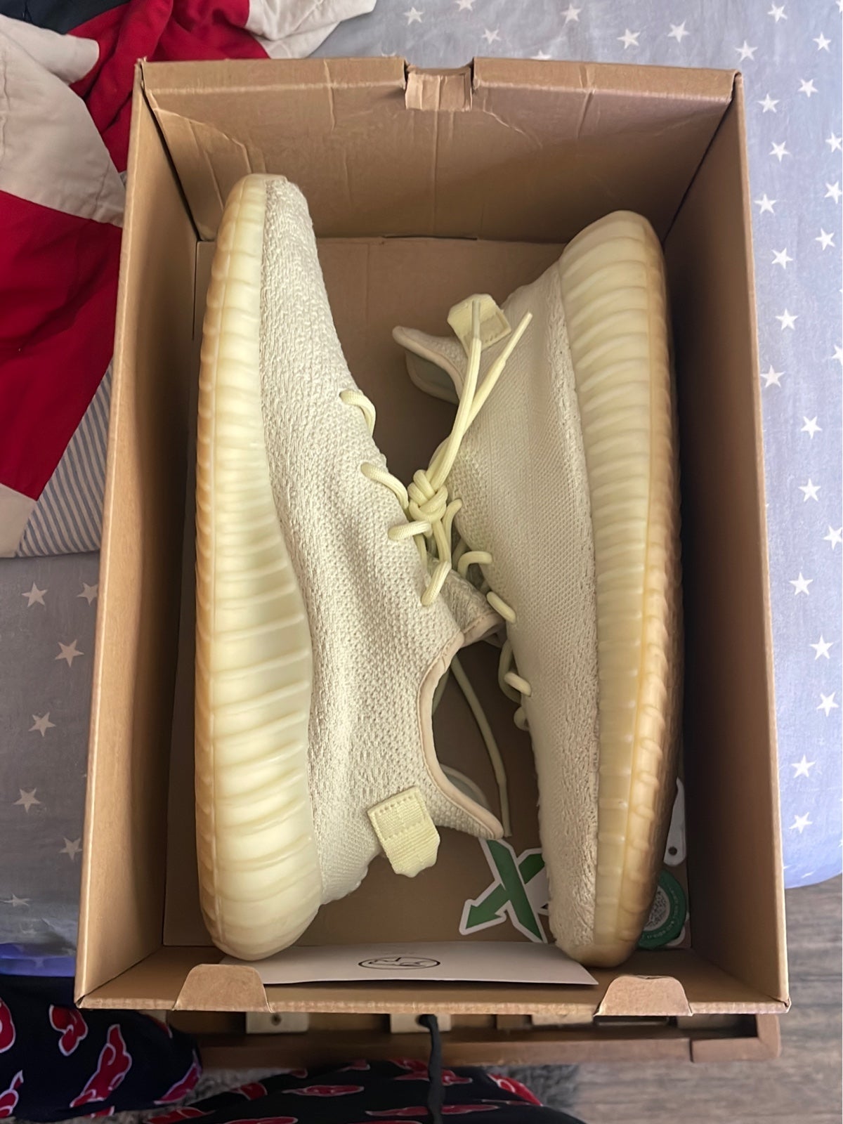 Yeezy butter sneakers size 14