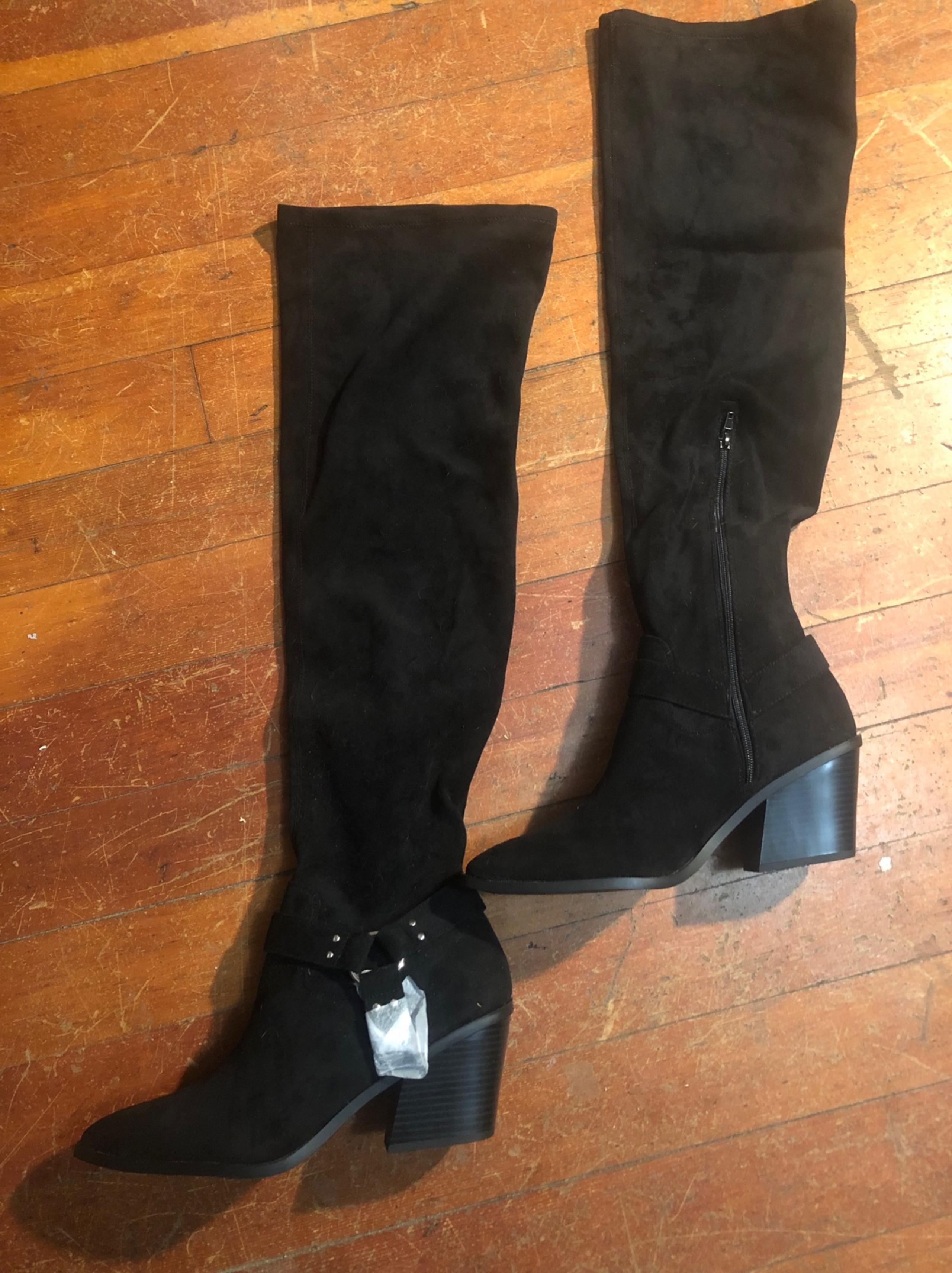 NWOT Boutique thigh high boots sz 9 womens