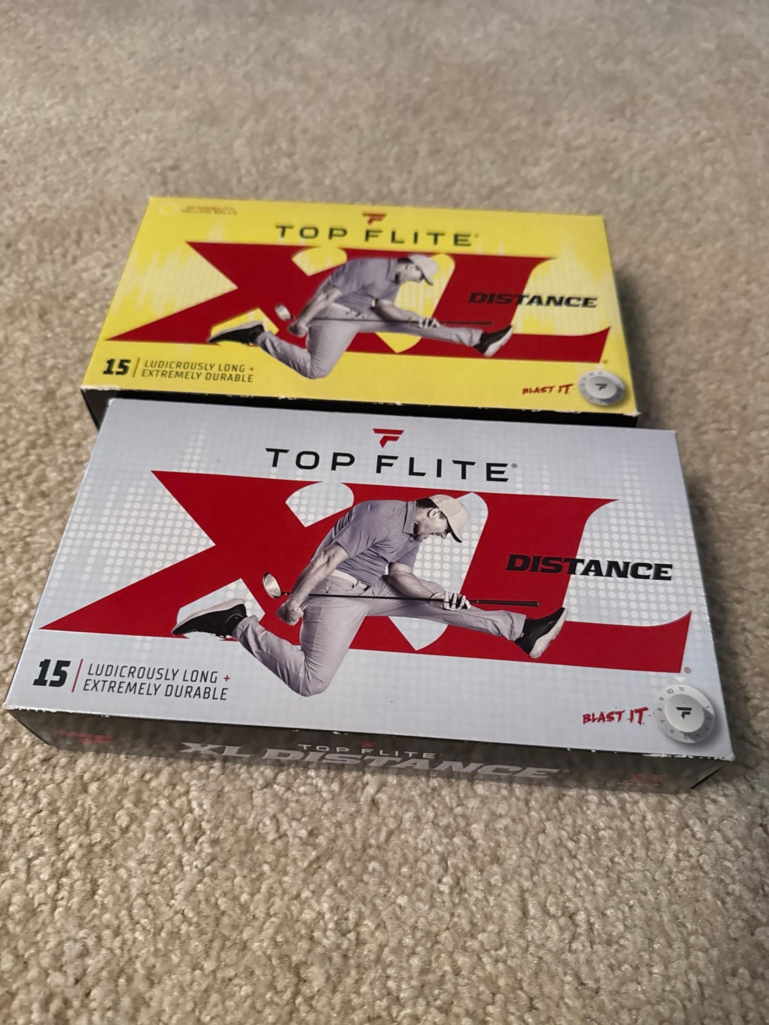 Top Flite XL Distance golf balls