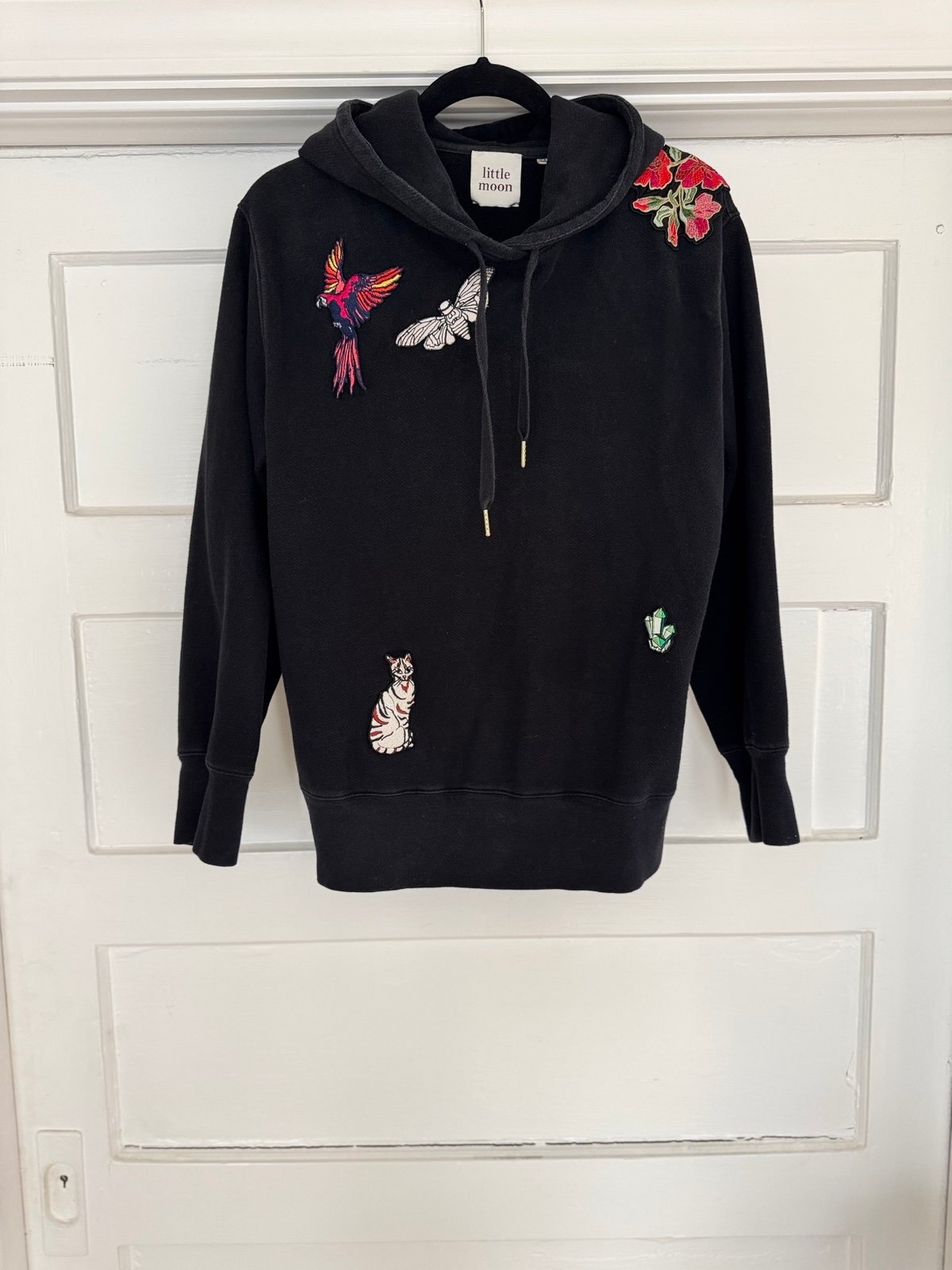 Aritzia Little Moon Pullover Hoodie with Decals