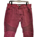 Southpole Jeans 34X30 Actual 34x29 Red Regular Straight Denim 90s Y2K Hip Hop