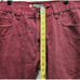 Southpole Jeans 34X30 Actual 34x29 Red Regular Straight Denim 90s Y2K Hip Hop