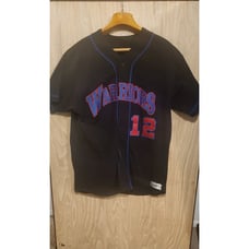 Warriors #12 Baseball Jersey, Powers Quality Athletic Wear. Made In U.S.A...
