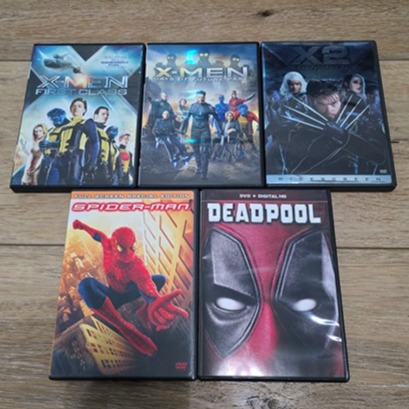 Superhero Movie DVDs