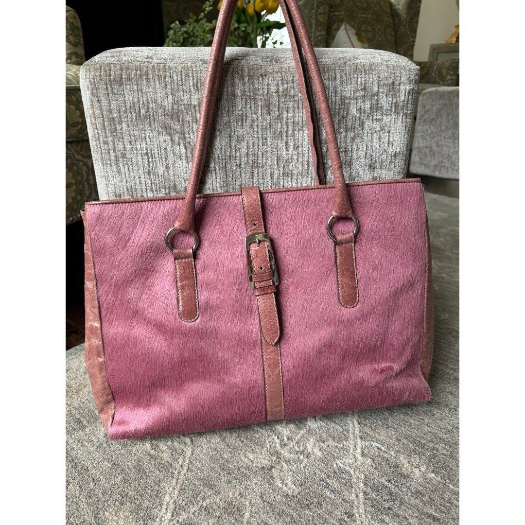 Mauve Mania, leather purse