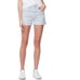 NWOT Good American baby blue high rise denim shorts size 6/28