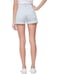 NWOT Good American baby blue high rise denim shorts size 6/28
