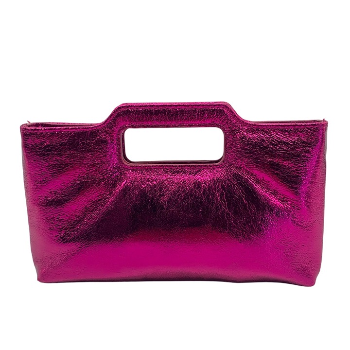 I.N.C. International Concepts Pink TuTu Metallic Juditth Convertible Clutch