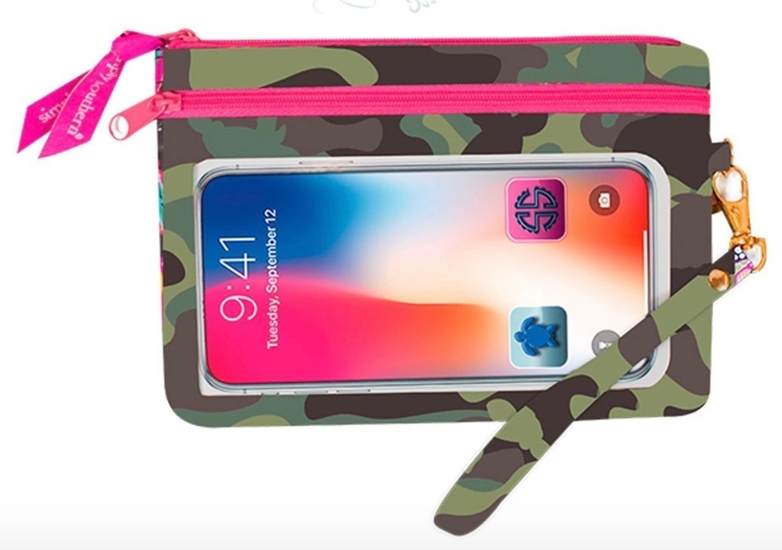 Simply Southern Camo Phone Wristlet
