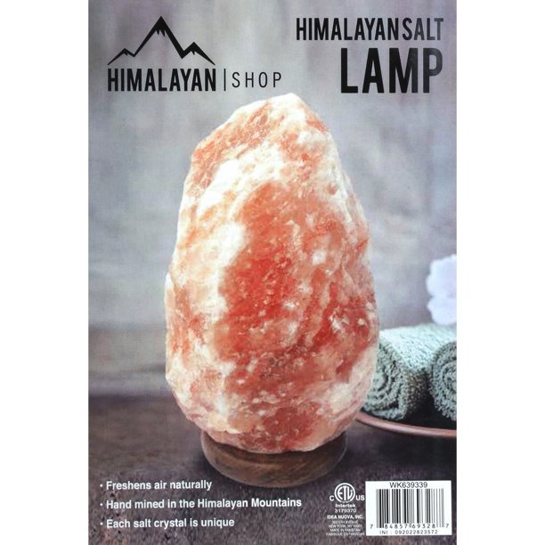 Himalayan Salt Shop Natural Glow Pink Salt Lamp