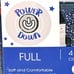 New Power Down Brand Astronaut Outer Space Alien Soft Full/Double Sheet Set Blue