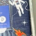 New Power Down Brand Astronaut Outer Space Alien Soft Full/Double Sheet Set Blue
