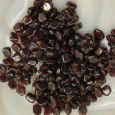 Vintage Antique GARNET Bead Nugget Loose Beads~Genuine Natural Polished Garnets