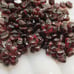 Vintage Antique GARNET Bead Nugget Loose Beads~Genuine Natural Polished Garnets