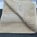 Vintage Decorative Hand Guest Towel Embroidered Decorated Border Ribbed European