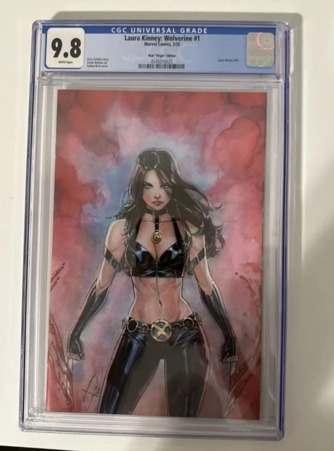 Laura Kinney: Wolverine #1 Unknown Comics Sabine Rich Virgin Cover CGC 9.8