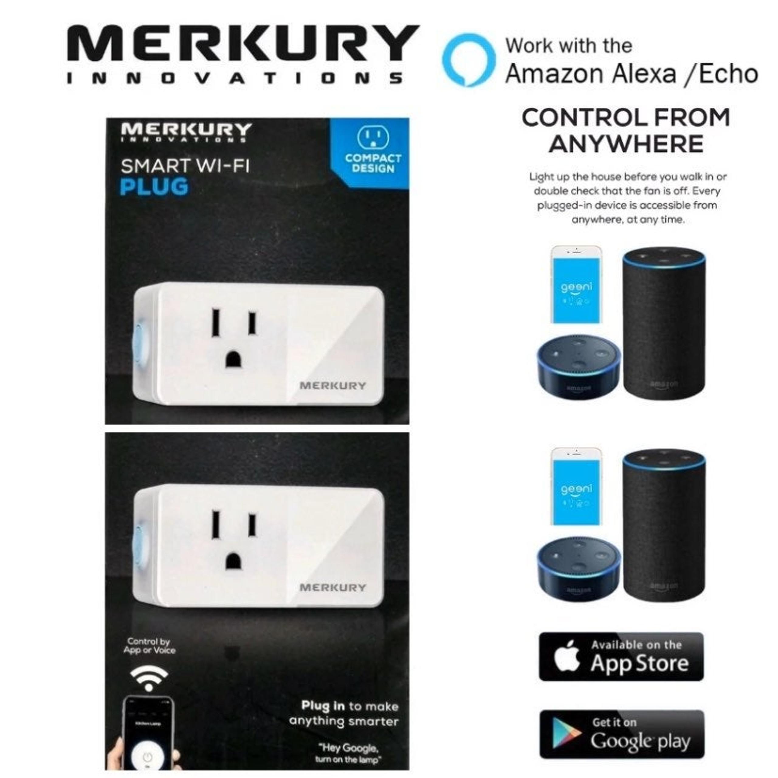 WiFi Smart Plug 2 Pack (new) Alexa Ready