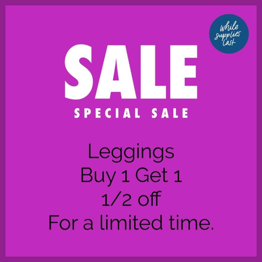 CLOSEOUT SALE‼️LIMITED TIME‼️ALL WOMENS LEGGINGS‼️