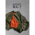 Antiqua Tree Cafe MA-1 Khaki Short Length