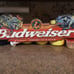 Budweiser Thin Metal Chameleons Bar Sign
