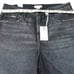 Good American black Bermuda Jean shorts size 8/29 NEW